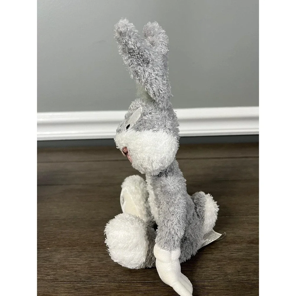 Vintage Warner Bros Six Flags Bugs Bunny Plush Looney Tunes Gray Shaggy Rabbit